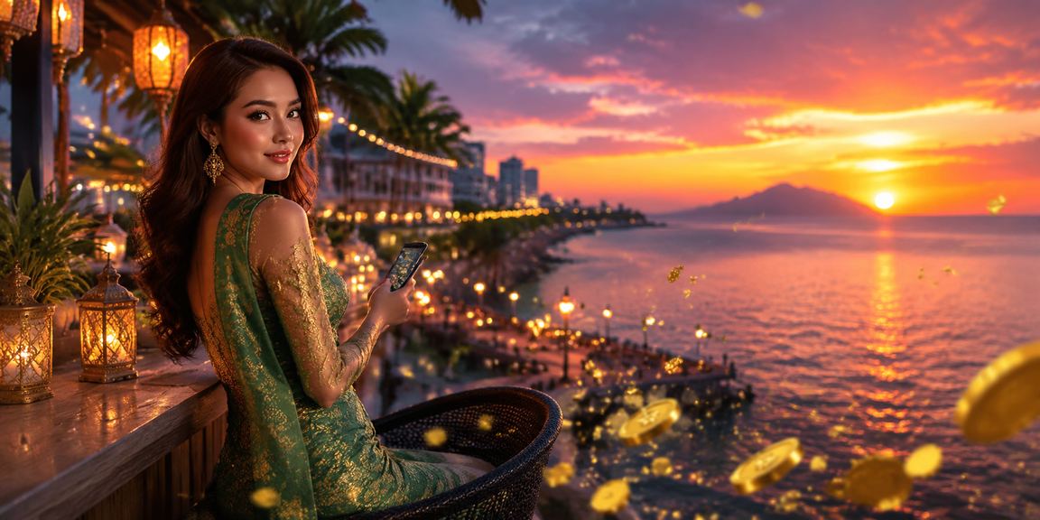 Suasana kasino mudah alih bersemangat Hari Raya di Kota Kinabalu dengan 4age