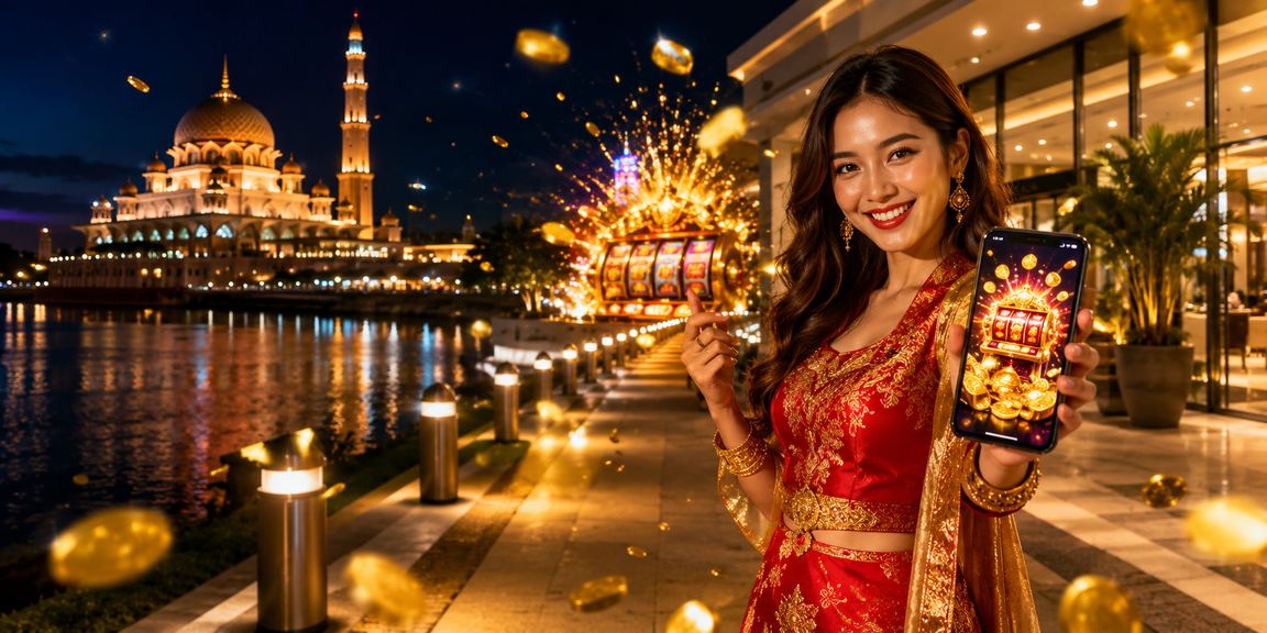 Pengguna Putrajaya memainkan slot kegemaran melalui aplikasi mudah alih 4age pada telefon Android